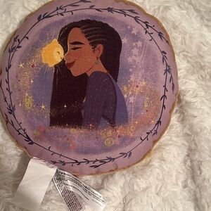 Kids Purple Character Pillow